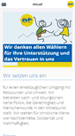 Mobile Screenshot of evp-weinfelden.ch